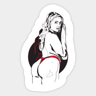 Mia Malkova Sticker